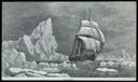 Image of Ship Sailing Past Iceberg, Melville Bay, Engraving